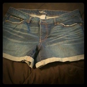 Size 14 jean shorts